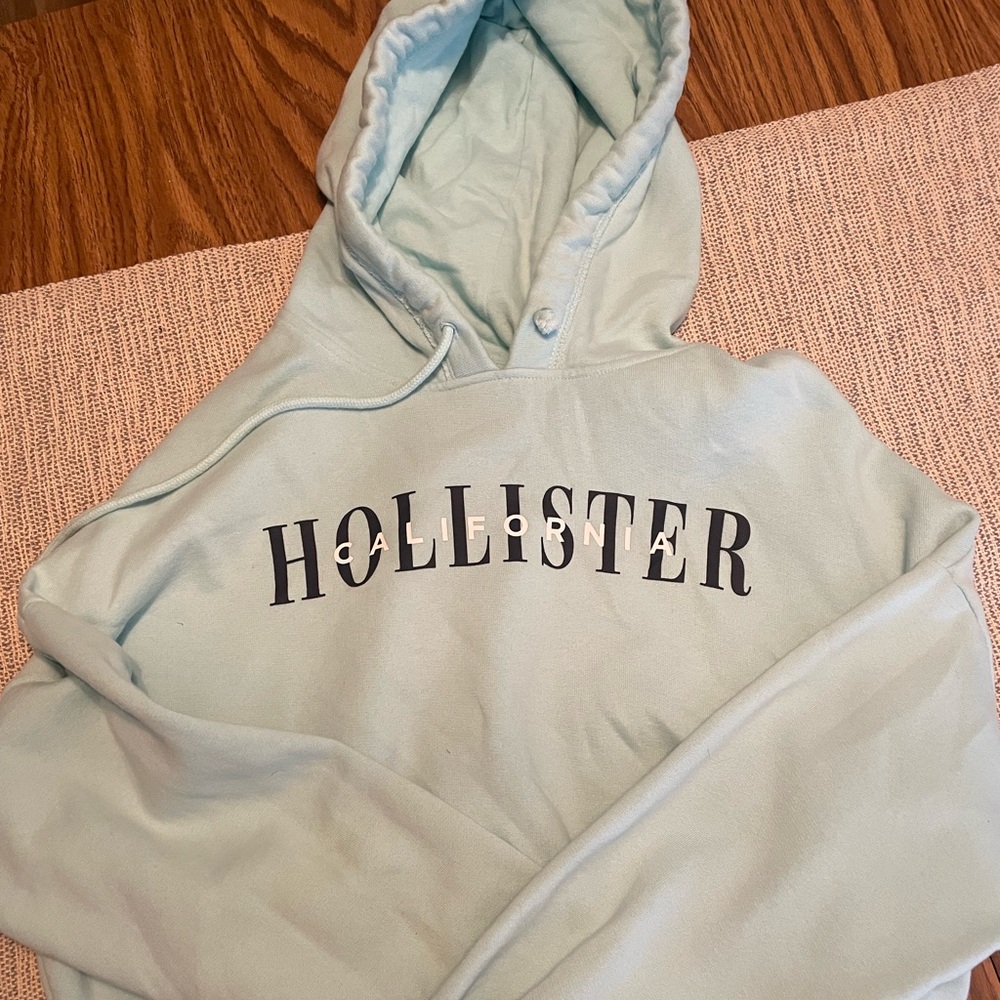 Hollister cropped hoodie